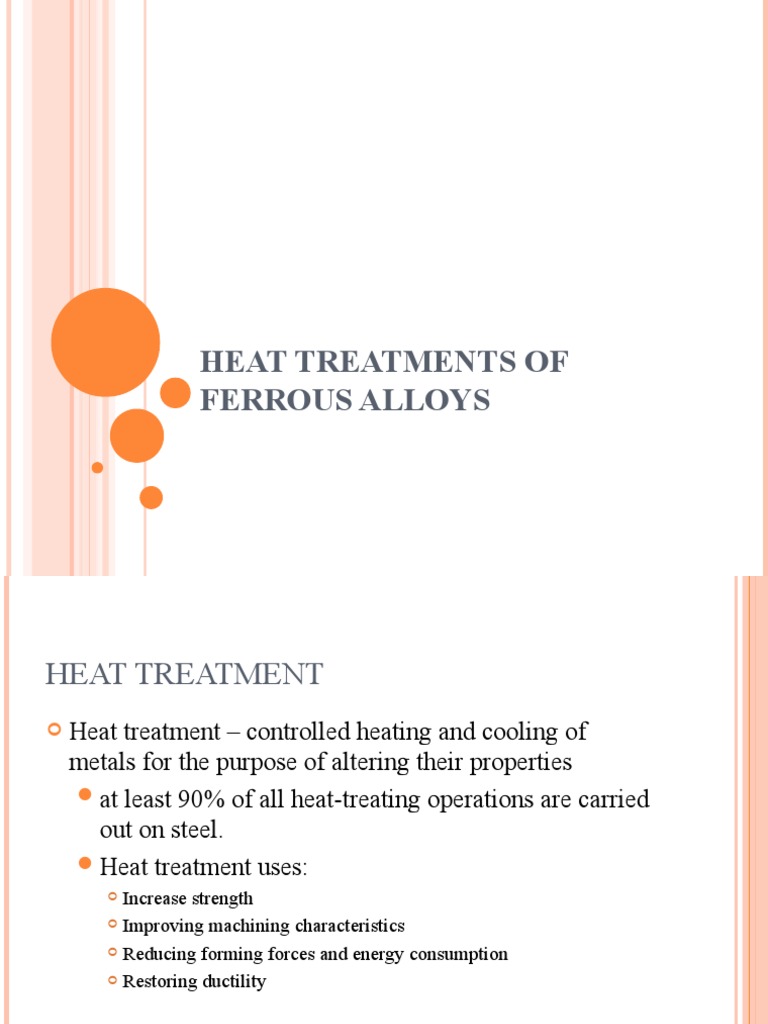 Heat Treatments of Ferrous Alloys | PDF | Heat Treating | Annealing ...