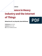 Data Science in Heavy Industry and The Internet of Things