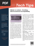 Tech Tips: Metals in Contact - Avoiding Electrochemical Incompatibility