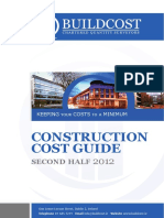 Buildcost Construction Cost Guide Second Half 2012