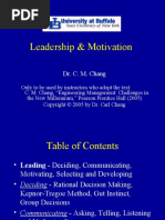 7b - Leadership & Motivation