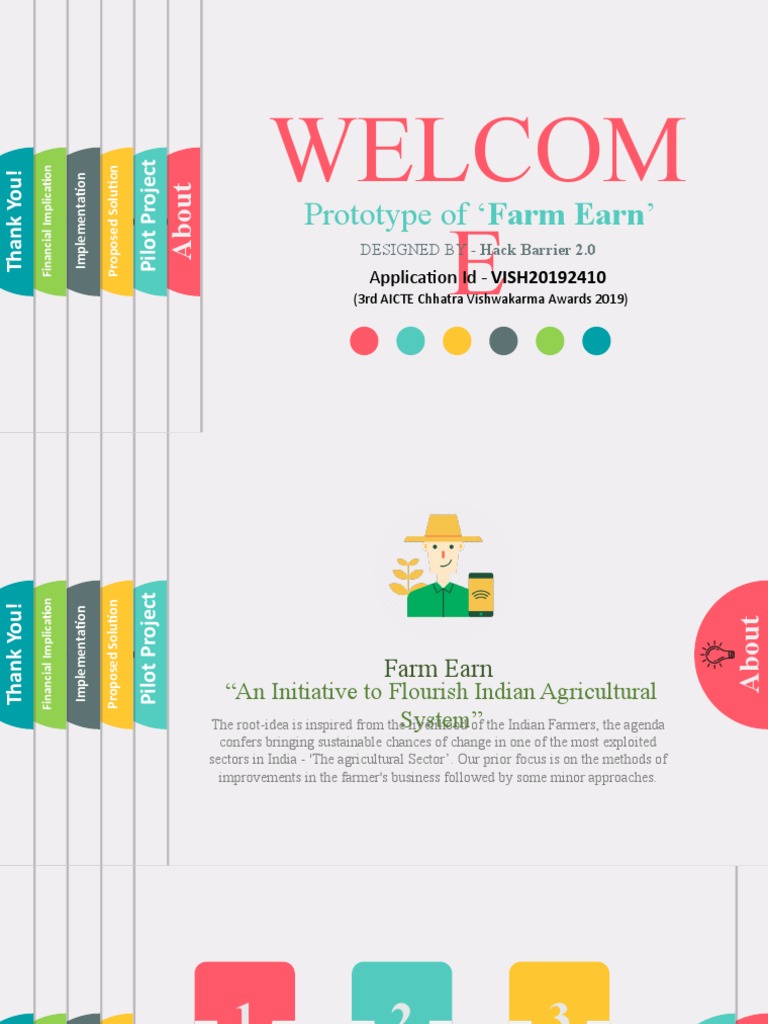 Welcom E: Prototype of Farm Earn' | PDF | Farmer | Agriculture