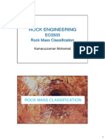 Rock Mass Classification PDF