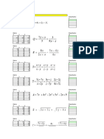 Tabulaciones