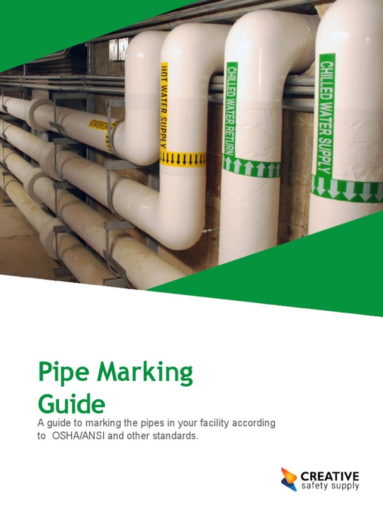 Pipe Marking Guide A Guide To Marking The Pipes in Your Facility