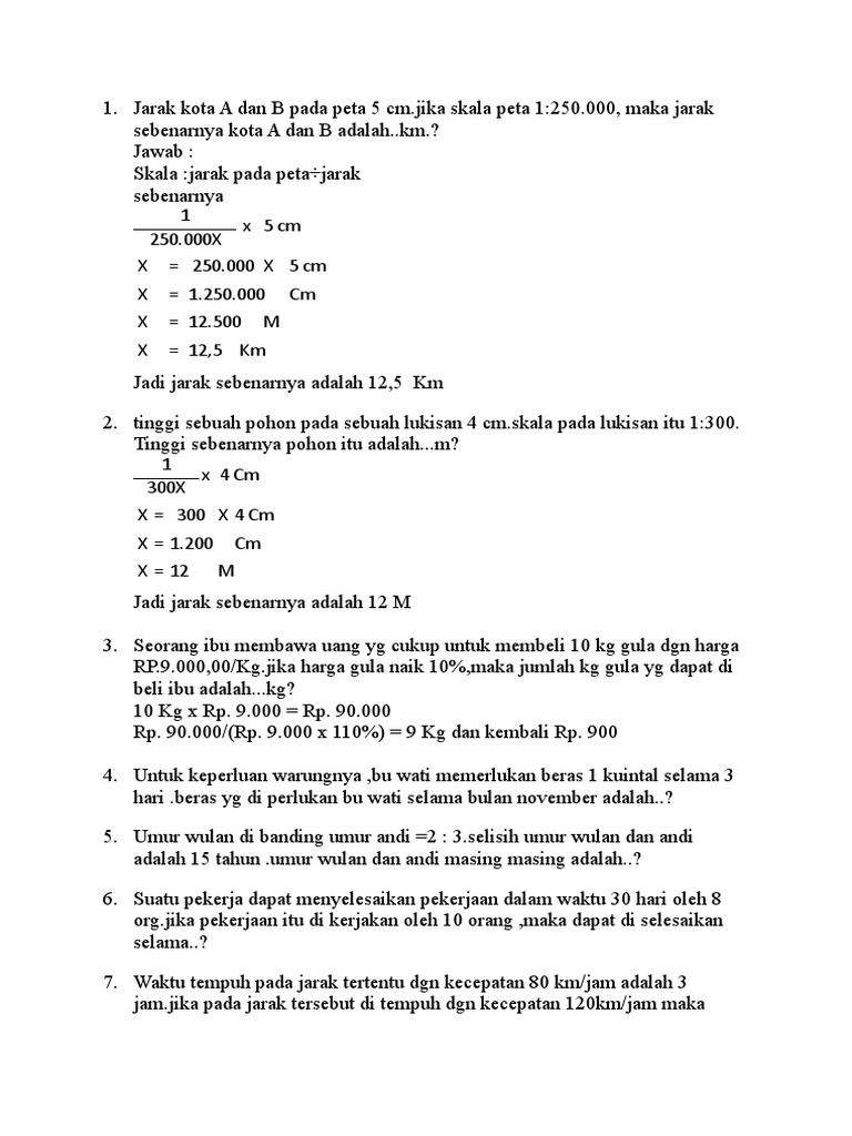 Matematika Skala | PDF