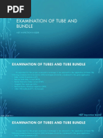 Examination of Tube and Bundle