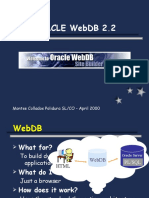 Oracle Webdb