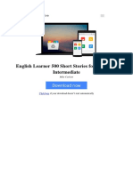 English Learner 500 Short Stories For Beginner-Intermediate