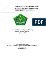 DNS - Aqidah VII PTS Ganjil 2019