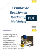 Los Puntos de Revisión en Marketing Multinivel