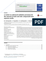 A Review On Advanced Oxidation Processes For The Removal of Taste and Odor Compounds From Aqueous Media PDF