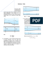 Hidráulica - Taller - Canales PDF
