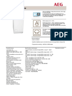 Aeg Lave-linge l88561tl Datasheet