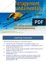 The Global Environment and Entrepreneurship