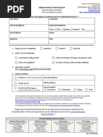 USP Graduation Application Guide | PDF
