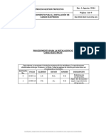 PRO-PPSE-PROY-ELE-CPE6-005 PROCEDIMIENTO PARA LA INSTALACION DE CABLES ELECTRICOS Rev. 1