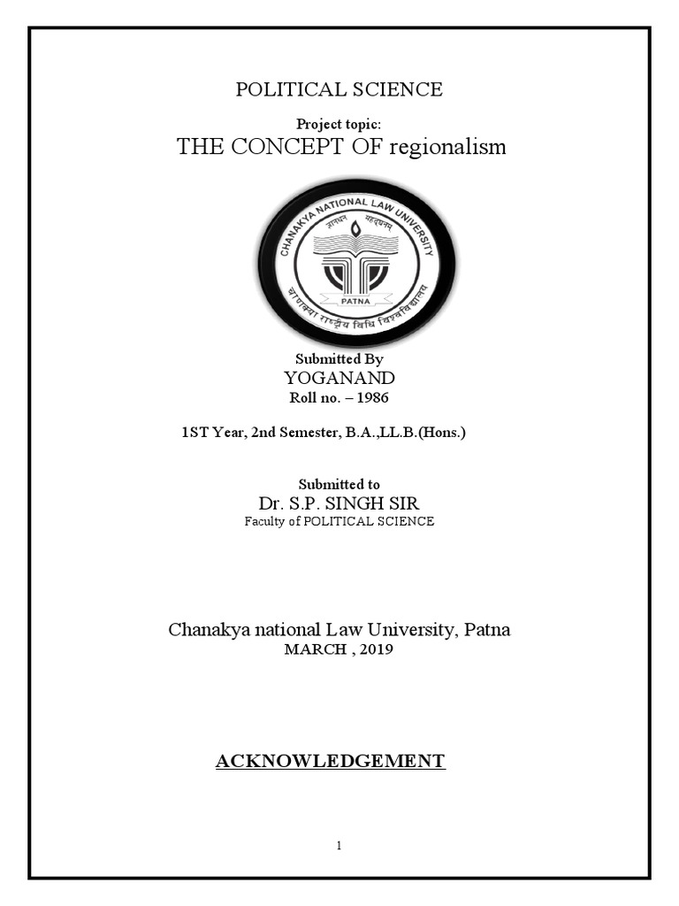 Political Science 2ND Sem | PDF