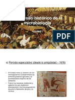 Desarrollo Histórico de La Microbiología: Unidad I
