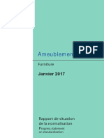 Normalisation Ameublement 2017 Rapport de Situation 0 PDF