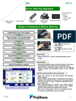 Quick Reference Guide: Tools For Splicing Operation