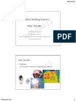 BLDG6611 Heat Transfer Modes and Laws