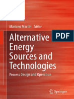 Alternative Energy Sources and Technologies. Process Design and Operation PDF