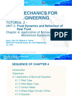 EBVF4103 (Chapter 4) Fluid Mechanics For Civil Engineering