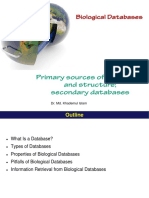 Biological Databases: Types, Properties & Information Retrieval