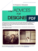 10 Excellent Advice For Designers - Abduzeedo: @jennifercirpici