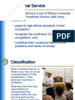 Vocational Service Powerpoint