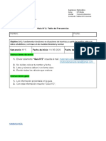 Guía Nº 2 Tablas de Frecuencia