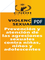 Prevención de violencia sexual infantil