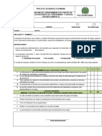 2DH-FR-0002 Evaluacion Del Entrenamiento Al Puesto de Trabajo Por Parte Del Funcionario y Lista de Chequeo