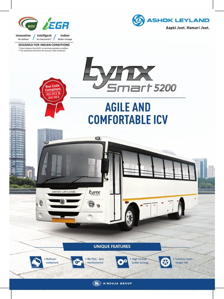 Lynx Smart 5200 Flyer PDF