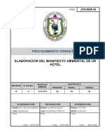 Manifiesto Ambiental