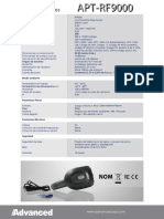 Brochure APT RF9000 Retiro