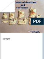 Development of Dentition