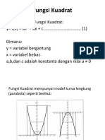 Fungsi Kuadrat