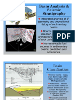 Basin Analysis & Seismic Stratigraphy: Integrated Study of Depositional History