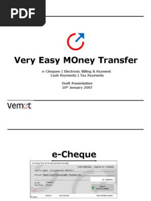 E Cheque