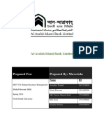 Al-Arafah Islami Bank HRM overview