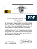 INFORME Resistividad y Conductividad Eléctrica.