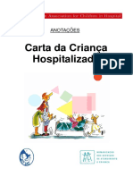 Anotacoes Carta Crianca Hospitalizada 2009