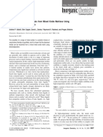 9.selective Extraction of Metals From Mixed Oxide Matrixes Using