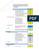 Especialidades, Sub Especialidades Y Matrices Contenido: Volvo