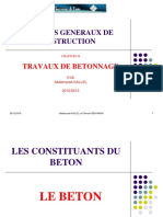 Chap 2 - TRAVAUX - BETONNAGE-Etudiants PDF