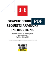 Appendix M - Graphic Strikeoff Requests Armoury Instructions