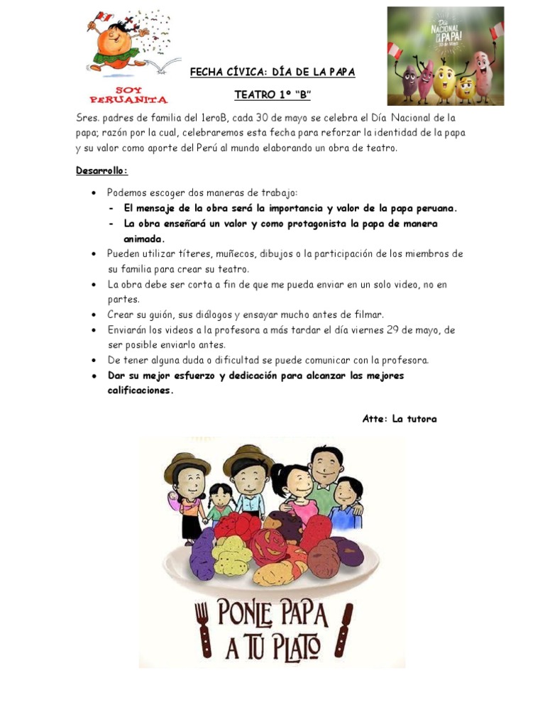 Dia de La Papa | PDF