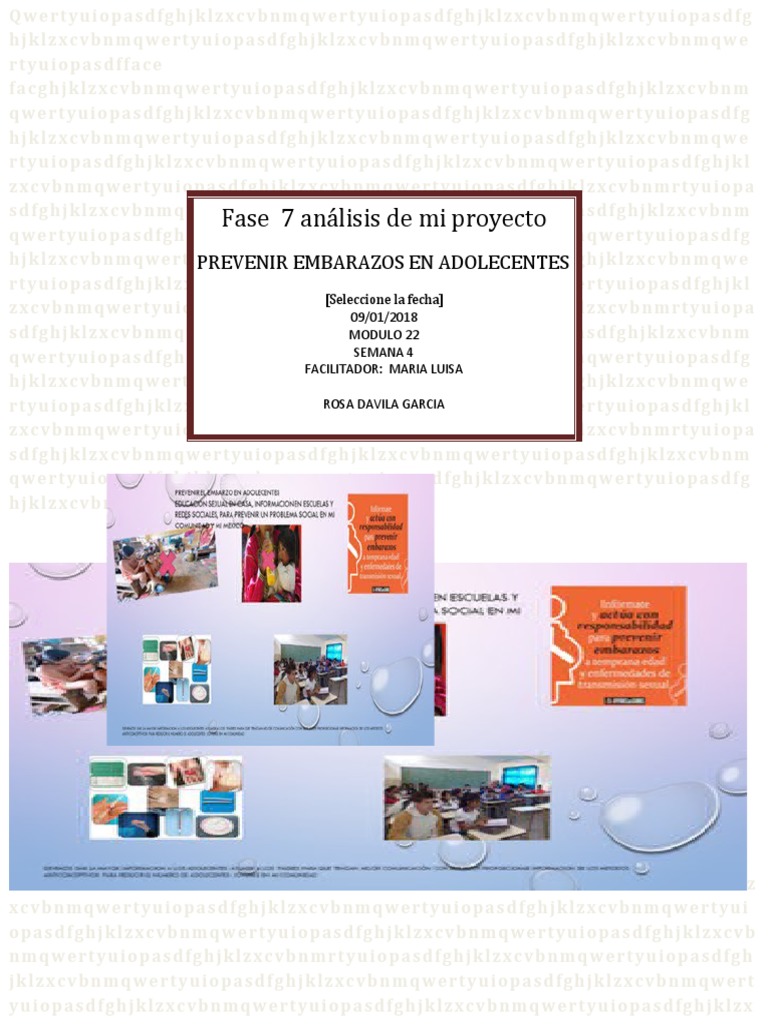 Fase 7 Análisis de Mi Proyecto | Descargar gratis PDF | Control de la ...
